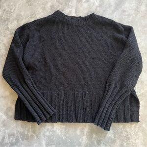 JCrew Black Marina Sweater